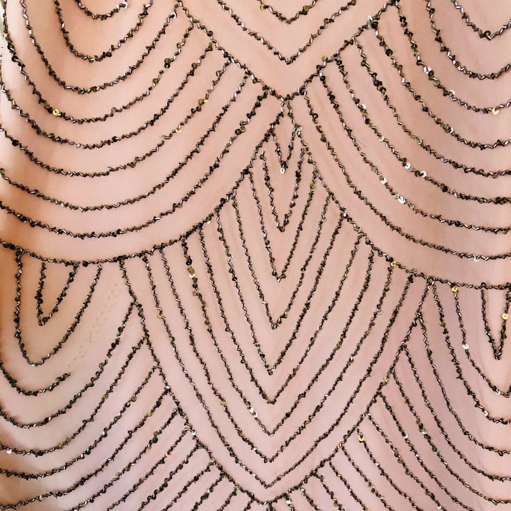 Adrianna Papell Beaded Long Dress - Picture 3 of 4